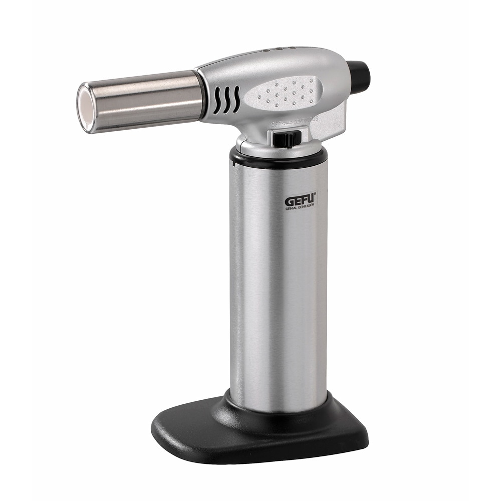 Chalumeau de cuisine Fuego -  Argent / Métallique Autre forme Acier Inoxydable (inox  Gefu 14.00x7.00 cm