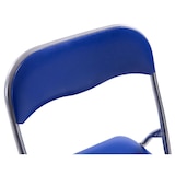 thumbnail of Set De 4 Sillas Plegables Felix Azul/plateado