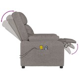 thumbnail of vidaXL Massagesessel Elektrisch Taupe Stoff