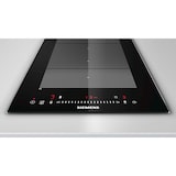 thumbnail of Siemens iQ700 Domino-Kochfeld EX375FXB1E, Flex-Induktion 30 cm Schwarz, Mit Rahmen aufliegend