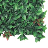 thumbnail of IMITAÇÃO DO JARDO SINTÉTICA Folha de baía vermelha Verde Red Lauro 1x1m Green