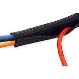 thumbnail of ROLINE PVC Gewebeschlauch für Kabelbündelung, mit Klettband, schwarz, 2,5 m