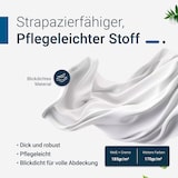 thumbnail of TexDeko Stehtischhusse Premium Weiß Ø 100cm mit Schleifenband