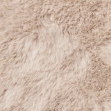 thumbnail of vidaXL Nep Konijnenbont Tapijt Olite Taupe 200 x 280 cm Polyester