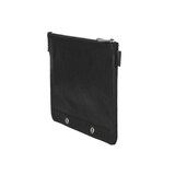 thumbnail of Sonnenleder Stiftetui zum Abheften Leder 21x15cm Federmäppchen schwarz auch als kleine Banktasche BRENTANO