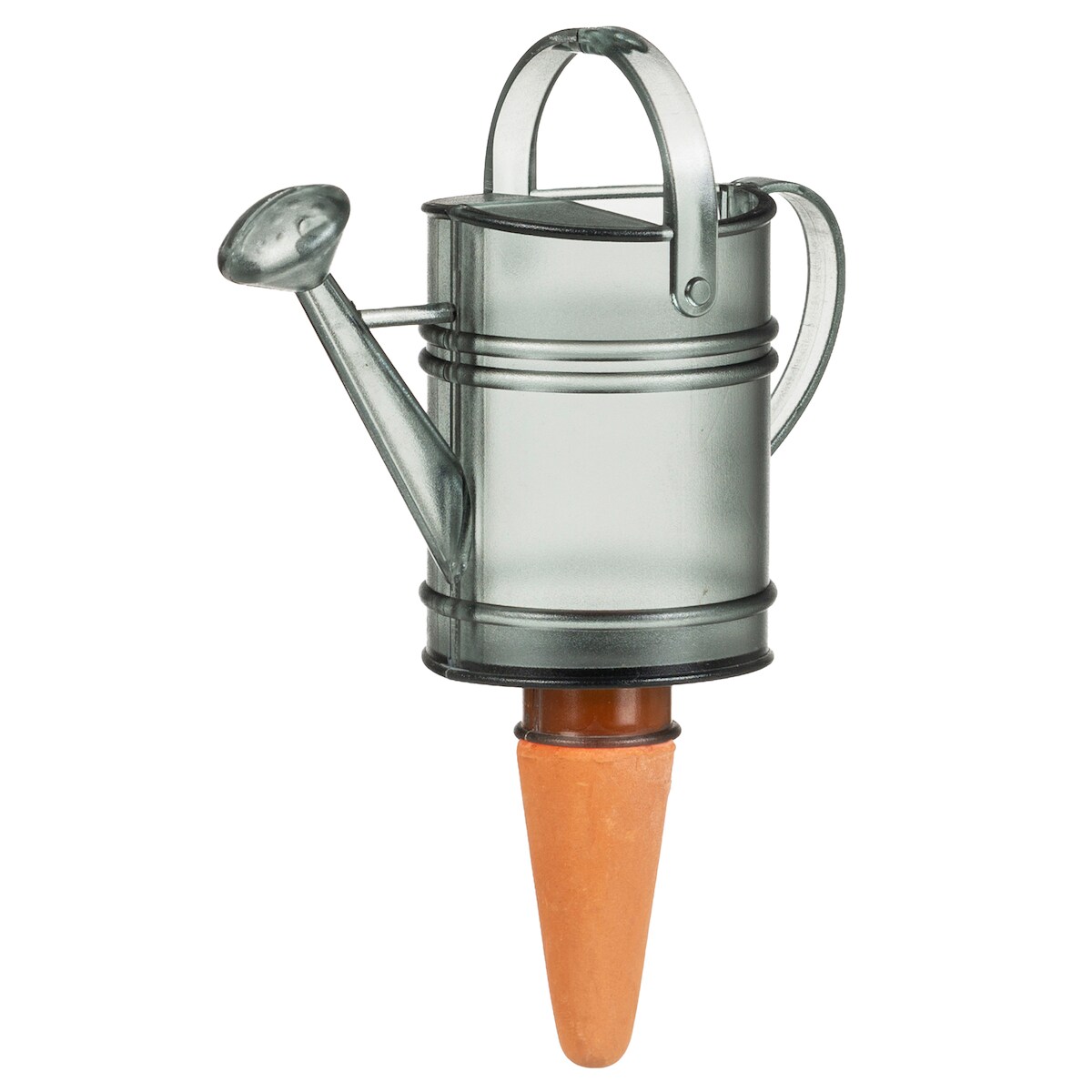 Scheurich Nelly M, Wasserspeicher aus Kunststoff, Farbe: Nelly M, Grey, 12,7 cm Breite, 6,8 cm Tiefe, 20 cm hoch, 0,2 l Vol.