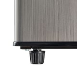 thumbnail of Merax Kühlschrank 106L, Kühl-Gefrierkombination, 60L Kühlschrank + 46L Gefrierfach, 7 Stufen, 166 kWh/Jahr, 45 dB, Silber