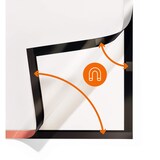 thumbnail of DURABLE Magnetrahmen DURAFRAME 505523 A1 silber