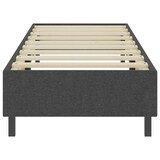 thumbnail of vidaXL Boxspring-Bettgestell Grau Stoff 100x200 cm