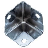 thumbnail of HMF 14965-09 Eckenschutz aus Metall für Koffer, 8 Stück, 18 x 18 x 18 mm, Silber verzinkt