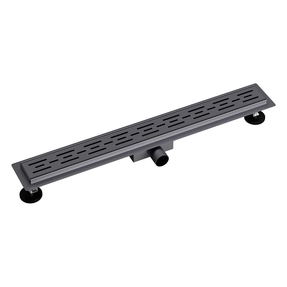 Aloni Duschrinne Standard Grau Gebürstet 60cm