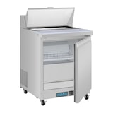 thumbnail of Polar U-Serie Einzeltür Mega Top Prep Thekenkühlschrank 154 Liter