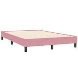 thumbnail of vidaXL Boxspringbett ohne Matratze Rosa 120x210 cm Samt
