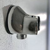 thumbnail of Supporto per doccetta con presa acqua integrata, in ottone pesante