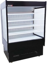 thumbnail of Romux® Wandkühlregal für Molkereiprodukte mit 4 Böden 150x85x200 cm | Professionelle Kühlvitrinen Gastronomie