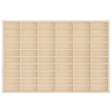 thumbnail of vidaXL Houten verzamelvitrine met 60 vakken 60x4,5x40,5 cm