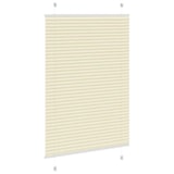 thumbnail of vidaXL Plissee Creme 100x100 cm Stoffbreite 99,4 cm Polyester