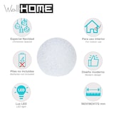 thumbnail of WellHome - Palla in EVA con LED bianco caldo 18x18x17,2cm