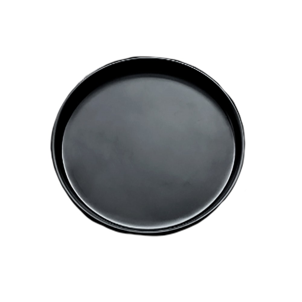 Pratos Rasos 'Asami Ware'  Ø 16X2 Cm Preto Melamina (6 Unidades)