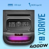 thumbnail of NGS Wild Space 3 - Enceinte Portable 4000W Bluetooth 5.3, TWS, Double Subwoofer 10 ", Tweeter Horn, Lumières LED RGB