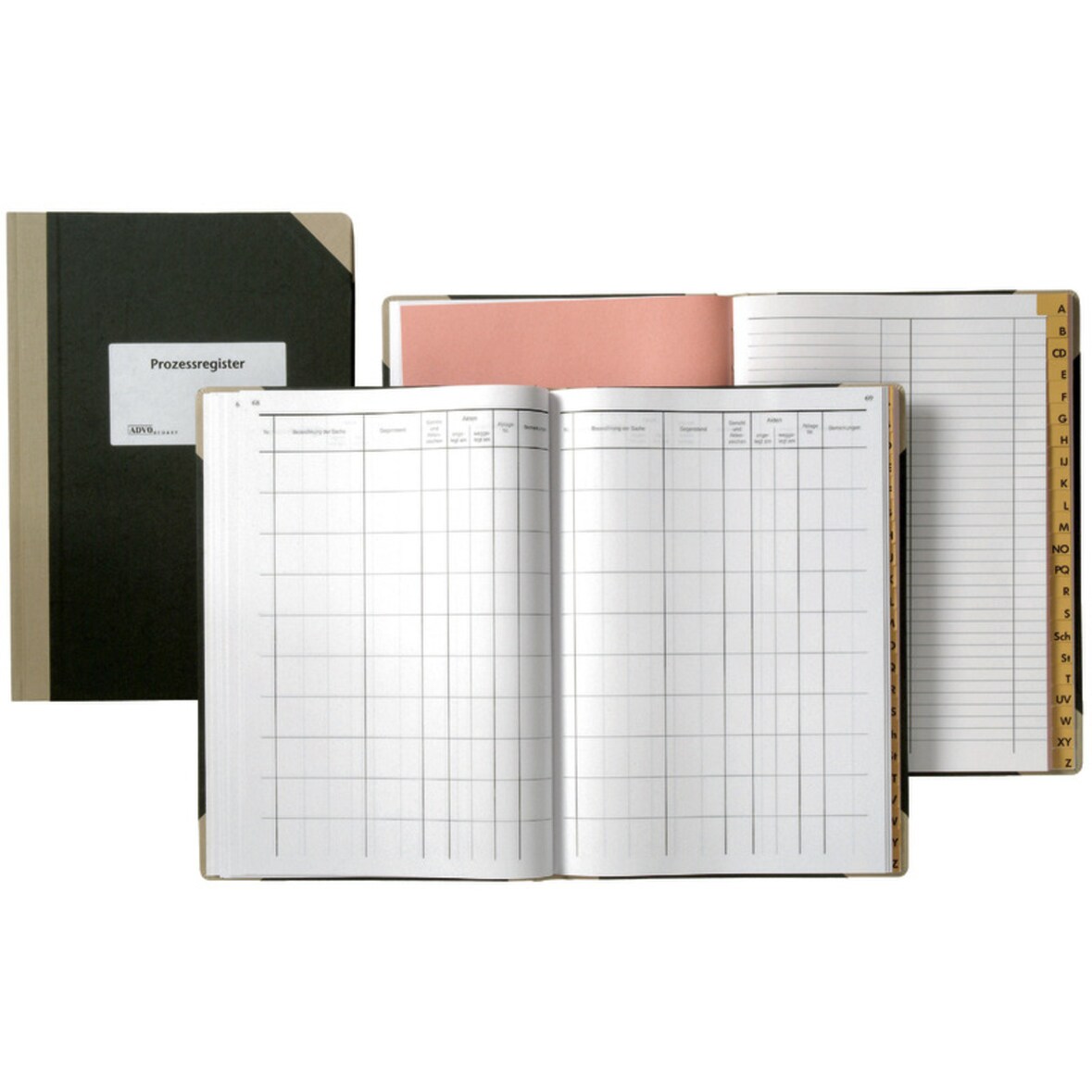 Prozessregisterbuch 165945 300 Seiten