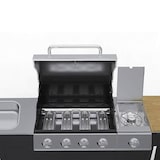 thumbnail of vidaXL Gasgrill mit 4+1 Flammen Schwarz