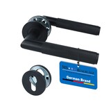 thumbnail of Innentür Türbeschlag Schwarz Edelstahl - Türdrücker Rosettengarnitur PZ