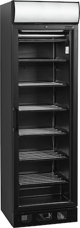 thumbnail of TEFCOLD Displaygefrierschrank in Schwarz UFSC371GCP Black 300l Schwarz