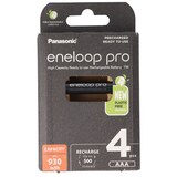 thumbnail of Panasonic eneloop pro pile ready-to use ni-mh, aaa/micro, 4 pièces,