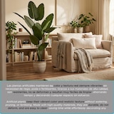 thumbnail of Well Home - Palmera platanera artificial con maceta negra para interior 210 cm