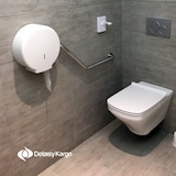 thumbnail of Distributeur de papier toilette Maxi Jumbo DailyK Professionnel - ABS Blanc