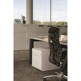 thumbnail of BISLEY OBA Rollcontainer mit 3 Schüben aus Metall abschließbar in lichtgrau - Bürocontainer mit Schloss für DIN A4 Dokumente, Kleinteile &