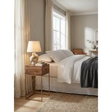 thumbnail of Nachttisch Mango Massivholz/Metall, Industrial-Stil, Boxspringbett-kompatibel, Geräumige Schublade. 40x35x75 cm | Kadima Design