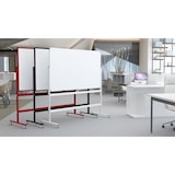 thumbnail of Verrijdbaar whiteboard - Dubbelzijdig en magnetisch - 100x150 cm - Zwart