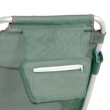 thumbnail of Fauteuil clic clac des plages en polyester vert amande