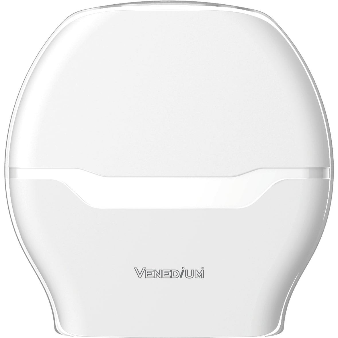 Venedium Toilettenpapierspender weiß, Maxi-Jumbo