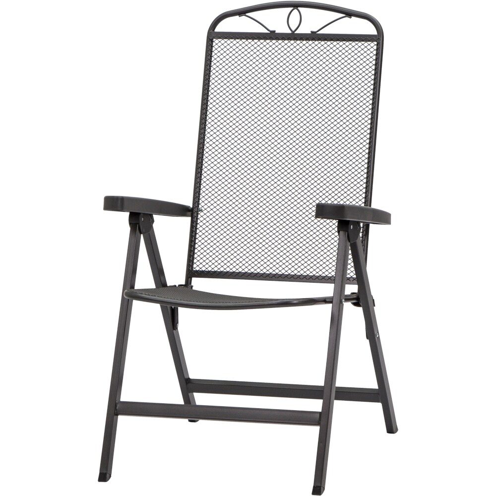 Siena Garden Gartenmöbel-Set Elda 2-teilig, aus Streckmetall in anthrazit