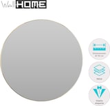thumbnail of WellHome - Runder goldener Metallspiegel Ø76cm