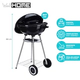 thumbnail of WellHome - Schüsselgrill mit Rädern Ø47cm
