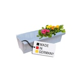 thumbnail of Europaletten Blumenkasten Weiß Pflanzkasten zum An- & Einhängen Blumentopf  Weiß