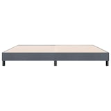 thumbnail of vidaXL Boxspringbett ohne Matratze Dunkelgrau 180x210 cm Samt