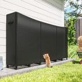 thumbnail of Outsunny Legnaia in Metallo con Telo Impermeabile 235x31x116