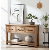 thumbnail of Muebles OPIUM OUTLET Cómoda Armario Aparador CON-3D natural de madera maciza de mango