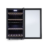thumbnail of Klarstein Vinamour 45 DuoWeinkühlschrank 2 Zonen 118 Ltr / 45 Fl 5-18 °C Edelstahl