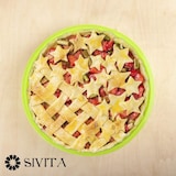 thumbnail of Molde de silicona para reposteria (1 pieza) Sivita, 27,6 cm, redondo, verde