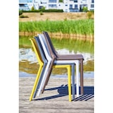 thumbnail of METRO PROFESSIONAL Chaise de terrasse PAM, plastique, empilable, jaune moutarde