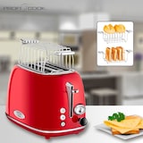 thumbnail of Profi Cook TA 1193 verm - Torradeira p/ 2 torradas