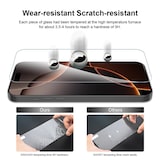 thumbnail of 3x 9H Panzerglas für iPhone 15 Pro Max HD KLAR mit Montagerahmen echtes Tempered Glass Displayschutz Schutzglas Hartglas Schutzfolie Screen-Protector