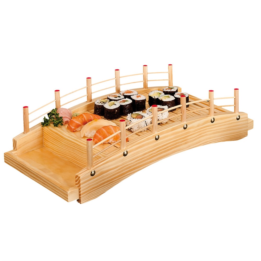 Garcia de Pou - Ponte Per Frutti Di Mare 43X21,5X12,5 Cm Naturale Legno