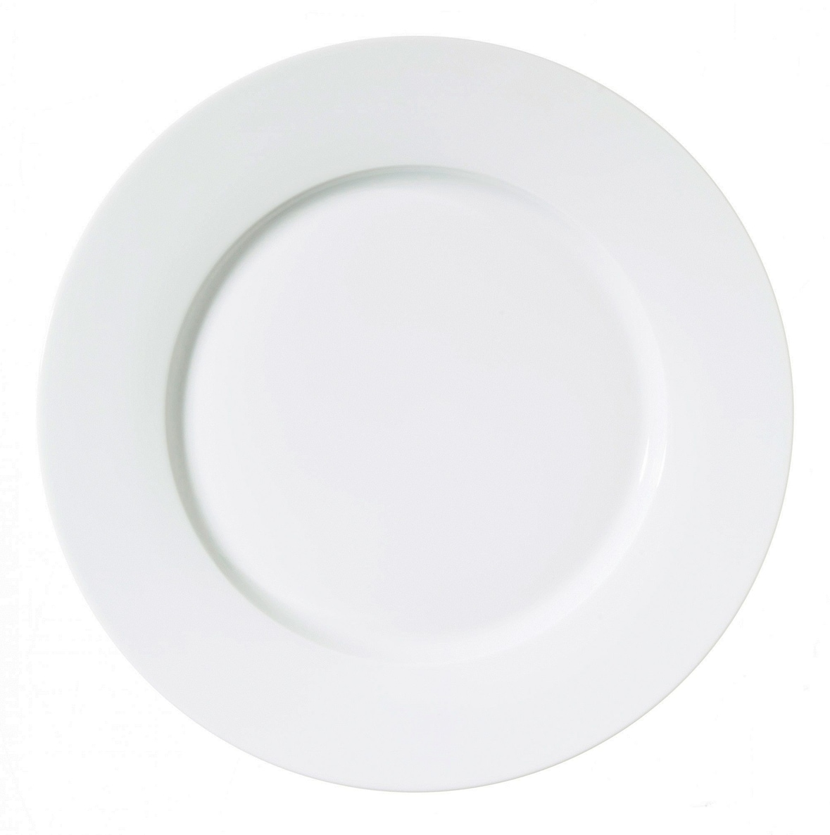 METRO Professional Plato llano Fine Dining, porcelana, Ø 27 cm, blanco, 10 unidades